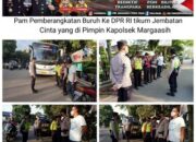 Kapolsek Margaasih Kawal KASBI Ke DPR RI Jakarta