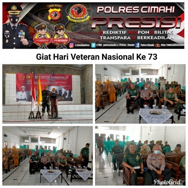 Hari Veteran Nasional Ke 73 DPC LVRI & PC PPM Kota Cimahi