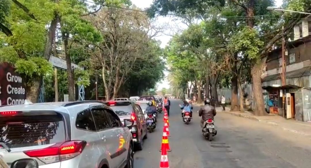 Uji coba rekayasa lalu-lintas di Jalan Jakarta dan Sukabumi Kota Bandung