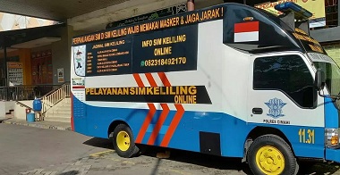 Jadwal SIM Keliling Kota Cimahi 31 Agustus 2022