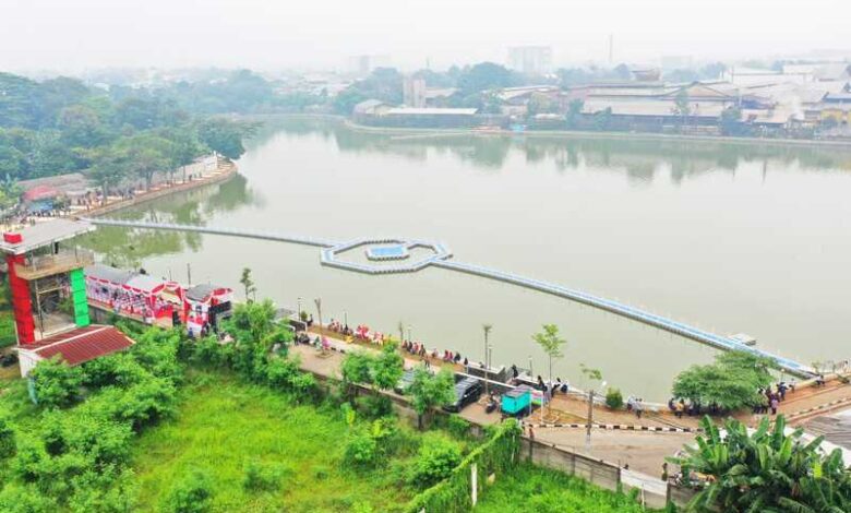 Situ Rawa Kalong Hasil Revitalisasi Diresmikan