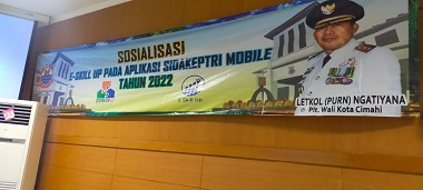 Disnaker Kota Cimahi Sosialisasikan e-SKILL UP