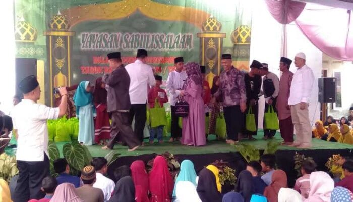 120 Yatim di Majalaya Kab Bandung Mendapat Santunan