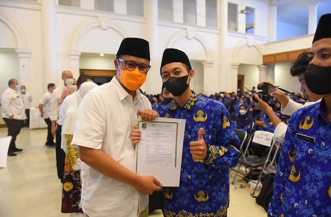 533 PPPK Guru di Kota Sukabumi Mendapatkan SK
