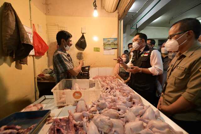 Emil Pantau Harga di Pasar Baltos