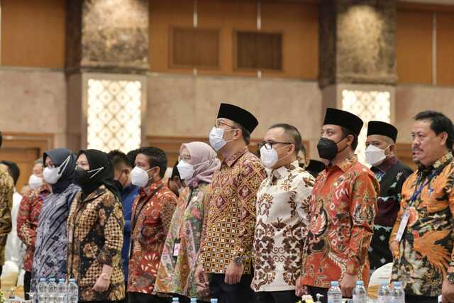 Gubernur Ridwan Kamil Hadiri Rakor Persiapan Pengadaan ASN Tahun 2022