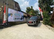 Jalan Rabat Beton di Kampung Salam Diresmikan