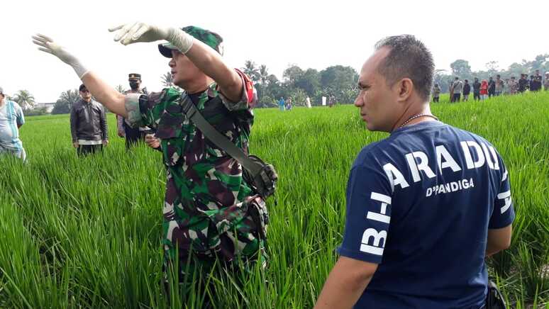 Mayat Nungging di Sawah di Cianjur Gegerkan Warga 