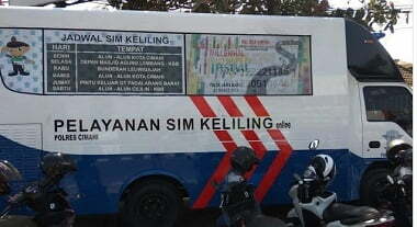 SIM Keliling Hari Jum'at Beroperasi di Padalarang