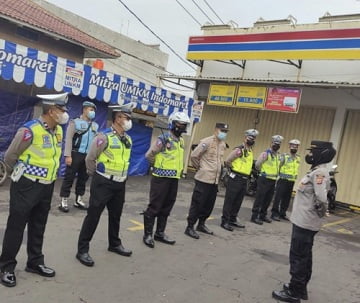 Polres Cimahi Siaga Jaga Kamtibmas Wilayah Binaan