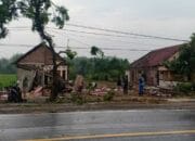 Puluhan Rumah di Madiun Hancur Diaduk-aduk Puting Beliung