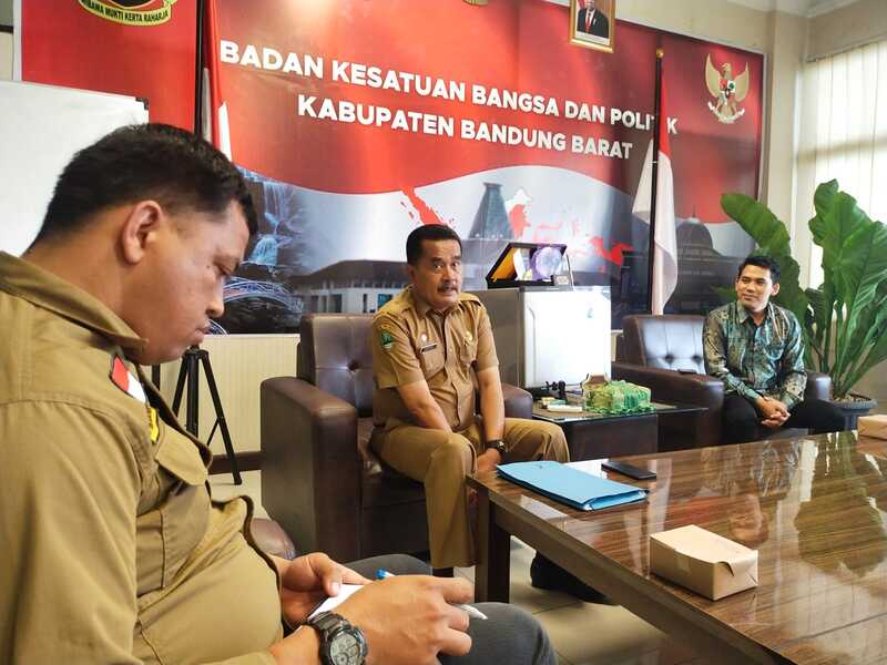 ARDIN Bandung Barat Beraudiensi dengan Bakesbangpol