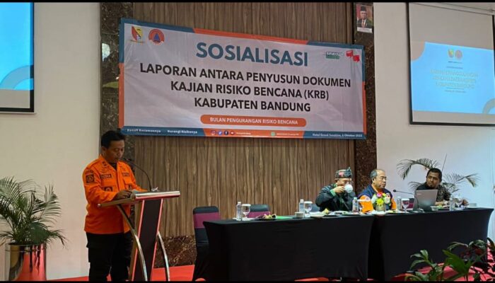 BPBD Gelar Sosialisasi Penyusunan Dokumen KRB di Kabupaten Bandung