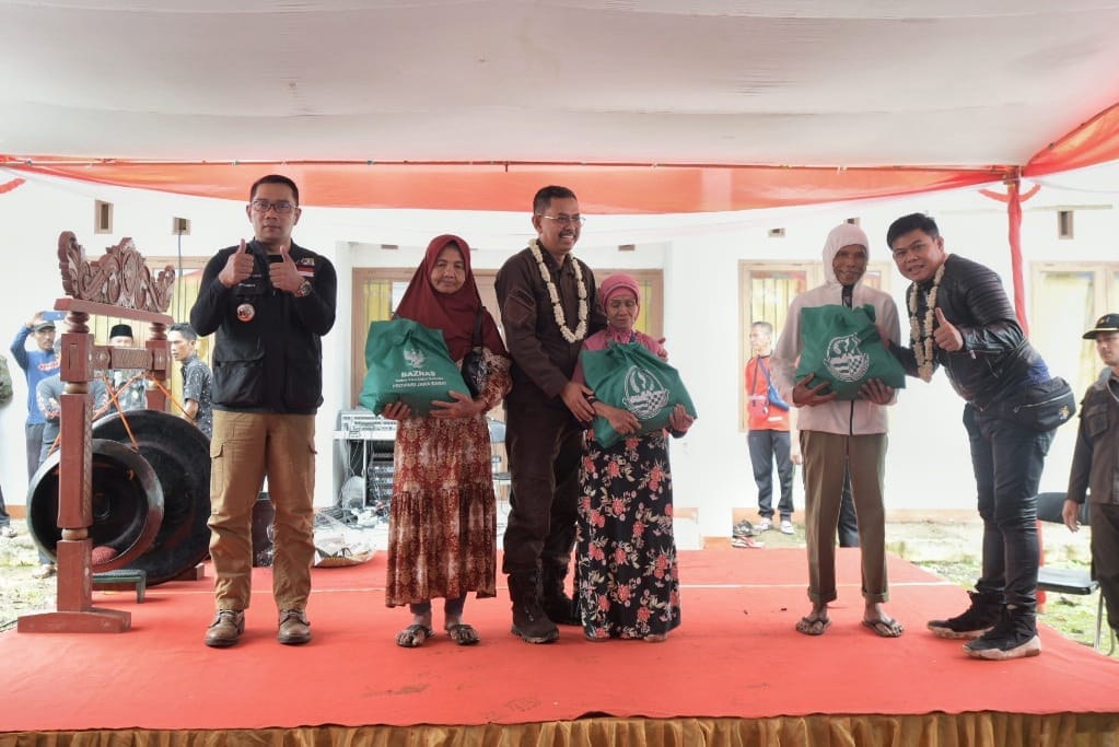 Forkopimda Jabar Baksos di Tasikmalaya