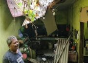 Hujan Angin Robohkan Bagian Dapur Rumah Herri