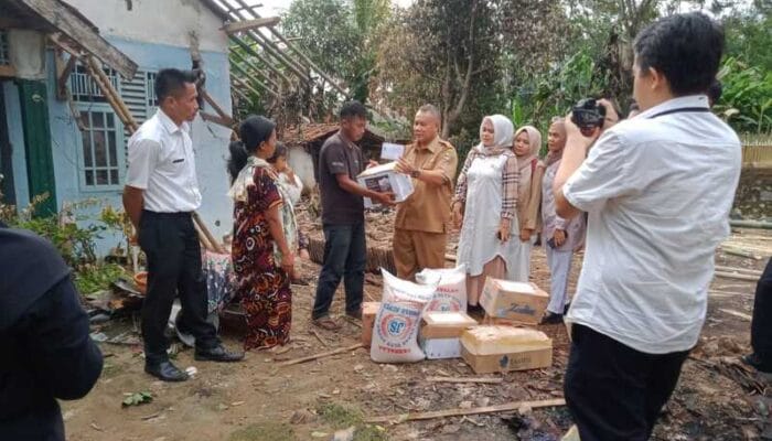 Korban Kebakaran di Bojongpicung Cianjur Banjir Santunan