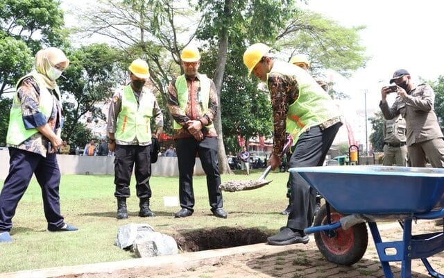 Revitalisasi Taman Sriwijaya dan Taman Adiraga Dimulai