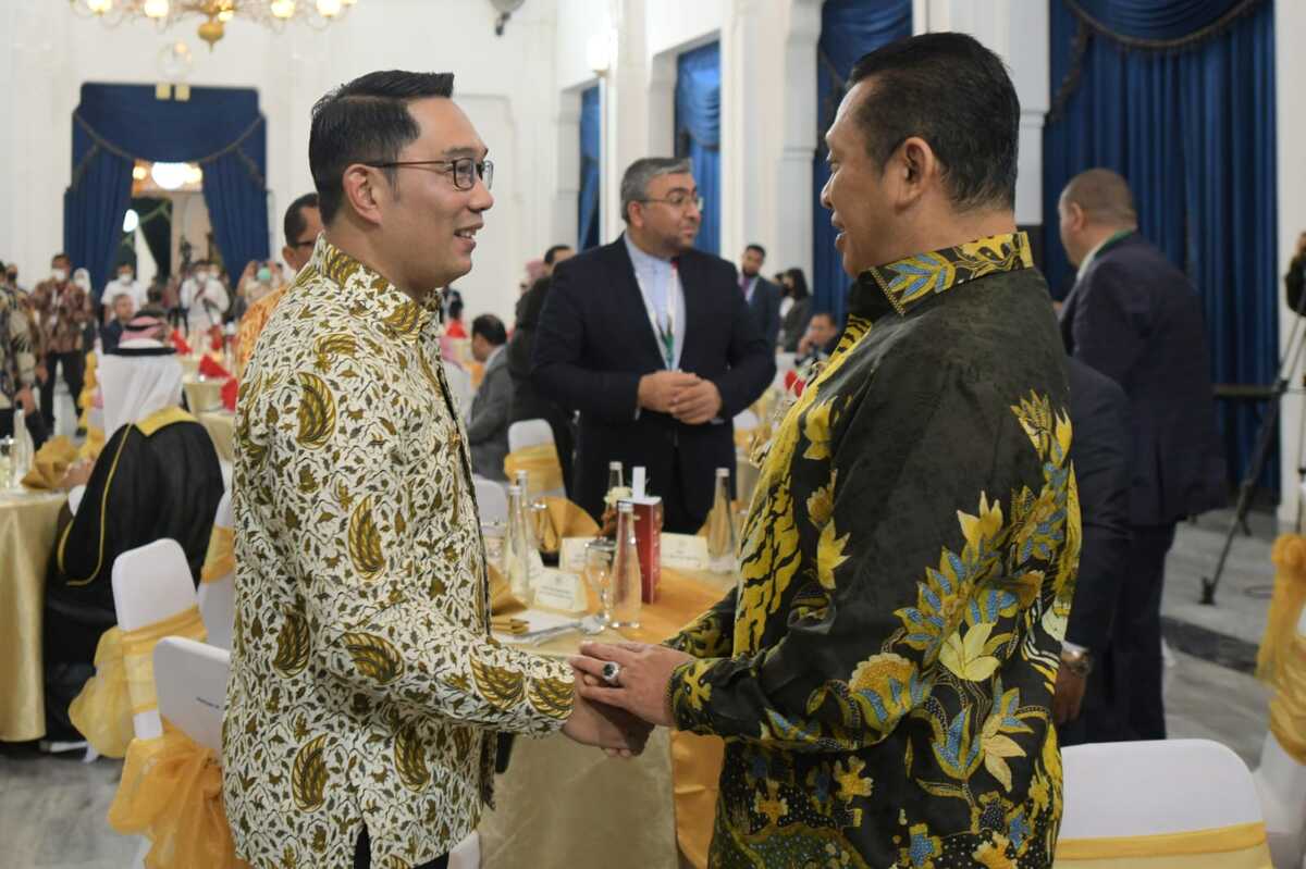 Ridwan Kamil Bangga Bandung Tuan Rumah Forum MPR Dunia