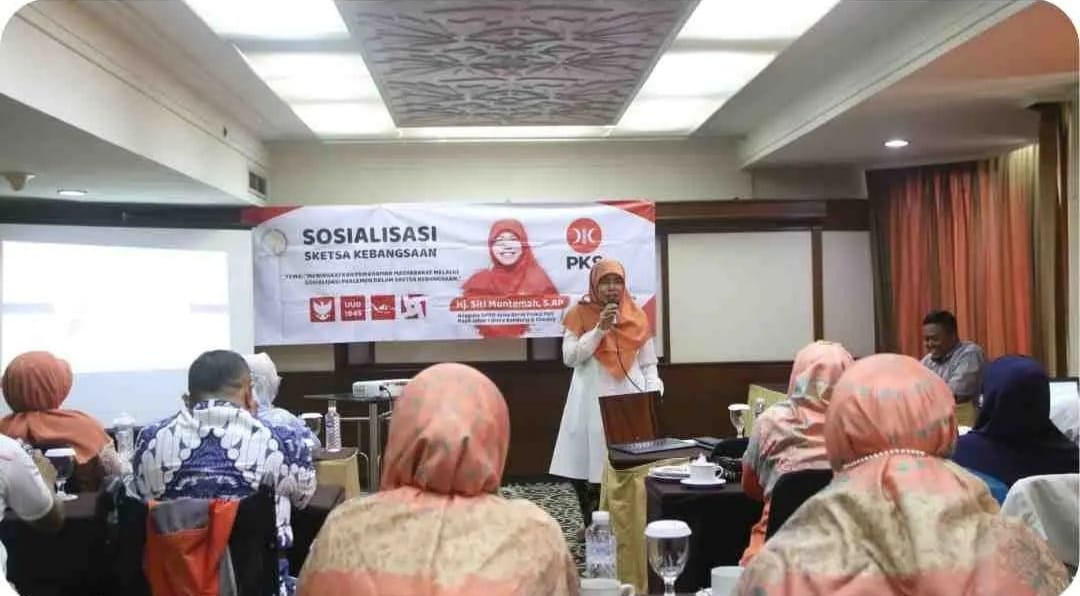 Siti Muntamah Sosialisasi 4 Pilar Kebangsaan