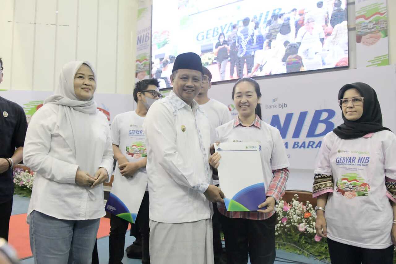 1.000 UMKM Di Jabar Mendapatkan NIB