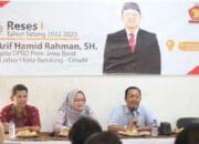 Arif Hamid Rahman Serap Aspirasi Warga Kebon Kangkung