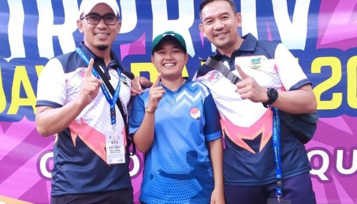 Cabor Petanque Bandung Barat Rebut 1 Emas di Ciamis