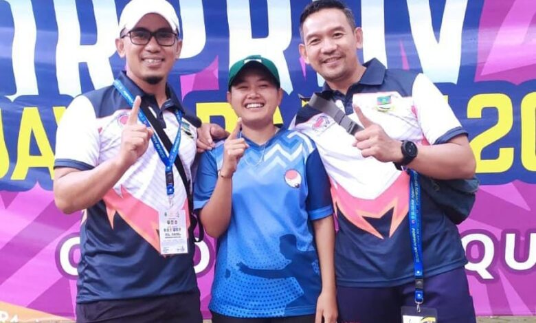 Cabor Petanque Bandung Barat Rebut 1 Emas di Ciamis