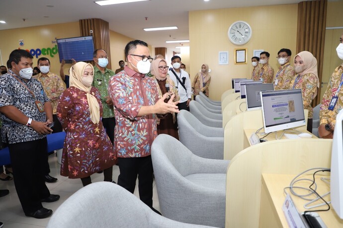 Launching Mal Pelayanan Publik Kota Cimahi