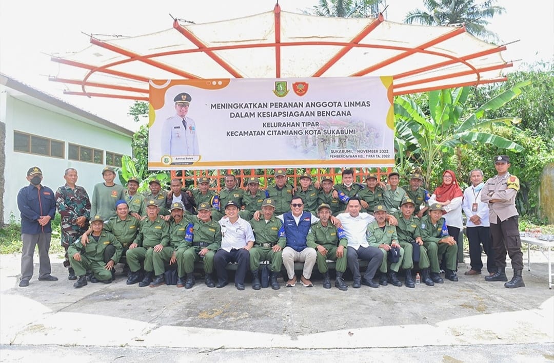 Linmas di Kota Sukabumi Diminta Berperan dalam Kebencanaan