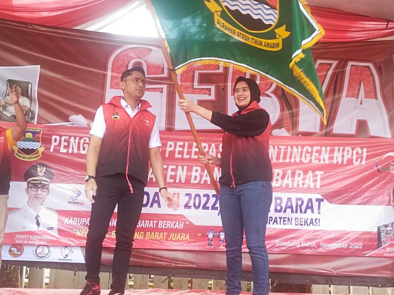 NPCI Bandung Barat Targetkan Posisi 6 Besar di Peparda VI