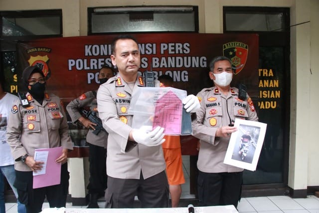 Pelaku Jambret di Jalan Sekeloa Kota Bandung Diringkus