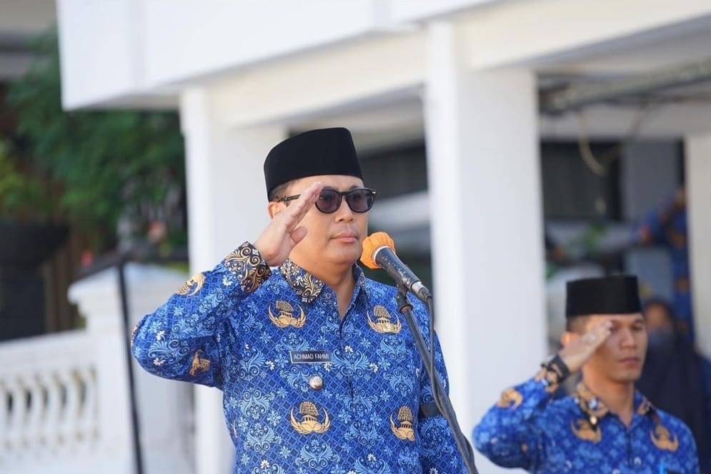 Pemkot Sukabumi Upacara Peringatan Hari KORPRI Ke-51