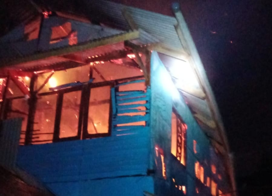 Pondok Pesantren Darul Ibtida di Cianjur Selatan Kebakaran