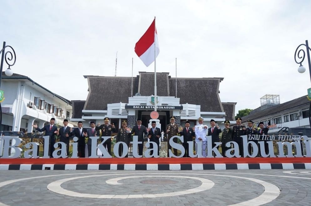 Wajah Baru Plaza Balai Kota Sukabumi Sudah Nampak