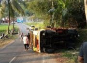Waspada Melewati Tanjakan Cikoronjo di Cianjur selatan!