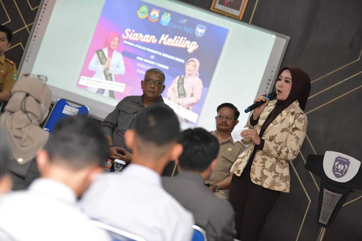 Atalia Ajak Pelajar Kota Cimahi Buat Konten Positif