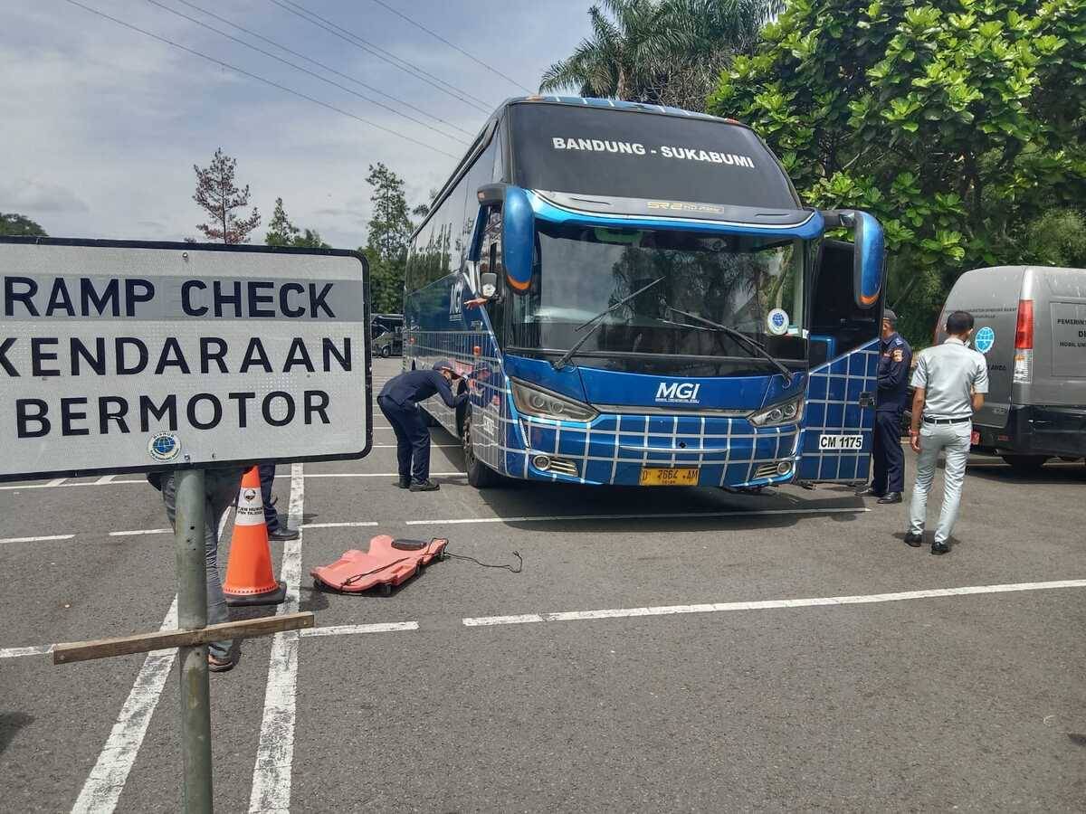 Dishub KBB Ramp Check Jelang Nataru 2023