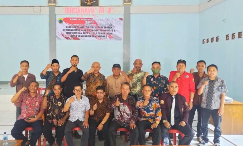 FGD Bumdesma Haurwangi Musyawarah Cianjur Bangkit