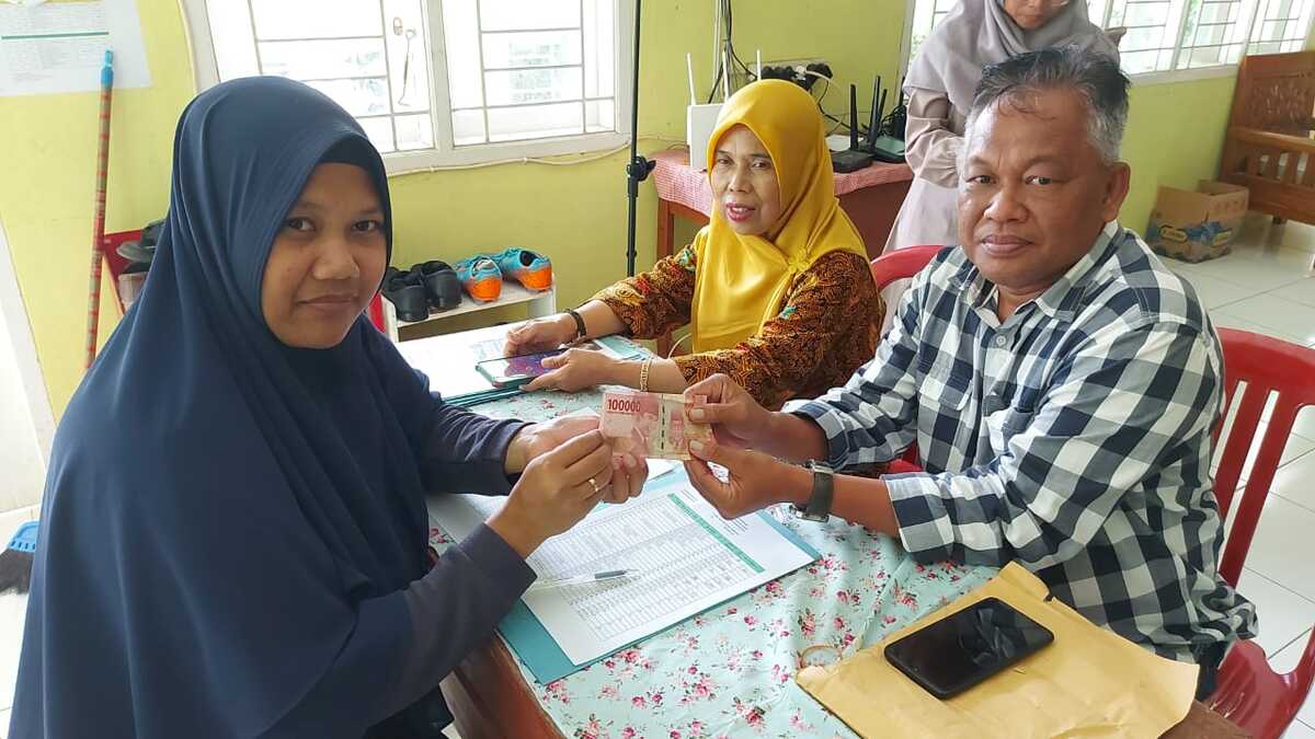 Fortika SMK Jabar Donasi Guru Terdampak Gempa