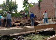 Rumah Janda Renta Ambyar Diterpa Hujan