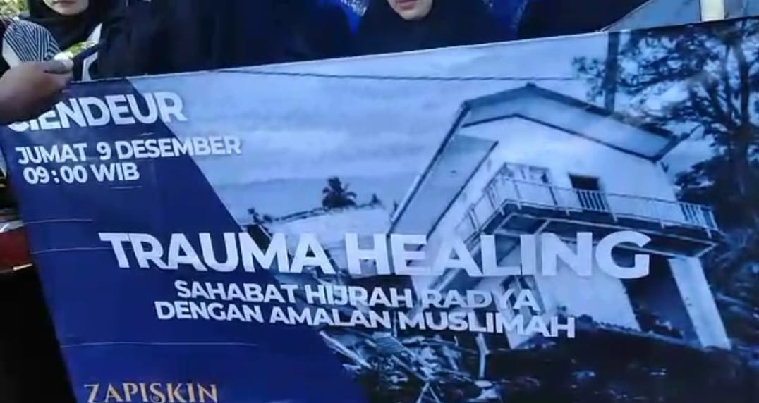 Sahabat Hijrah Radya Santuni Korban Gempa Cianjur