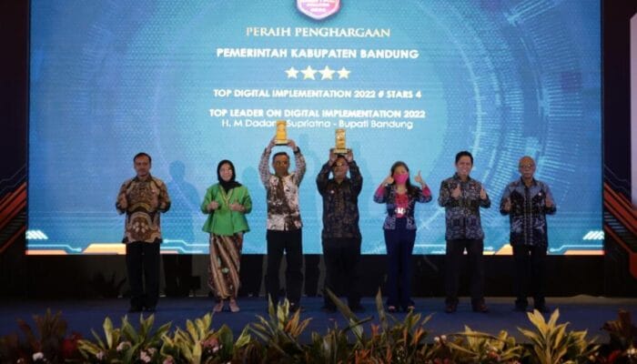 Top Digital Award 2022, Pemkab Bandung Raih 2 Penghargaan