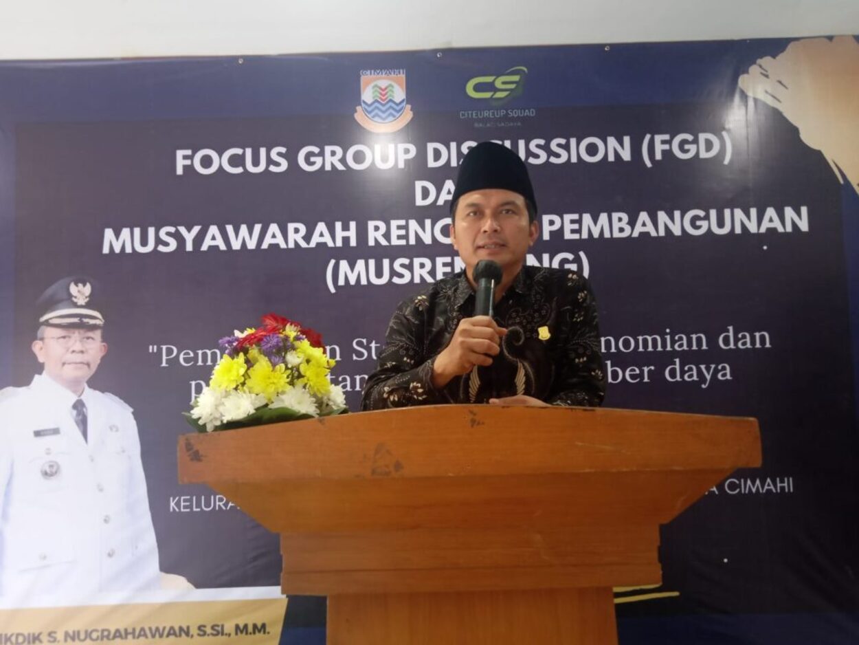 Anggota DPRD Kota Cimahi Ikuti Musrenbang Kel Citereup