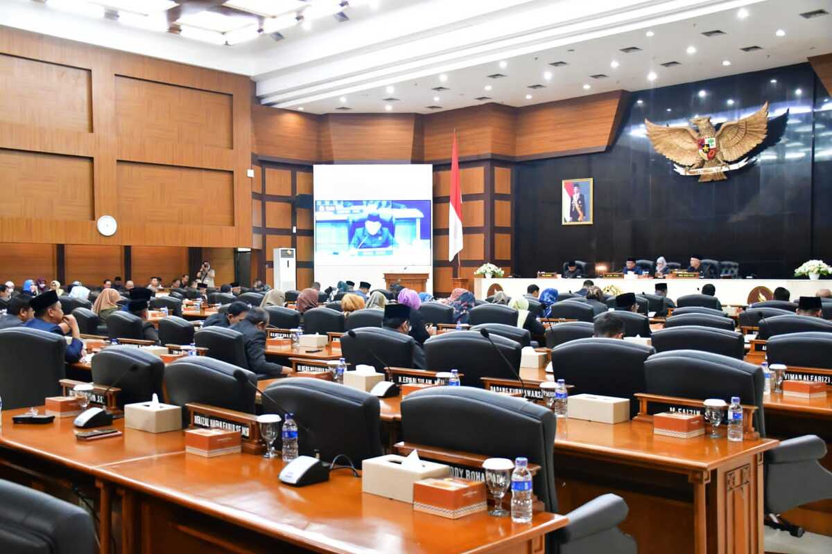 DPRD Jabar Rapat Paripurna Masa Sidang II Tahun 2022-2023