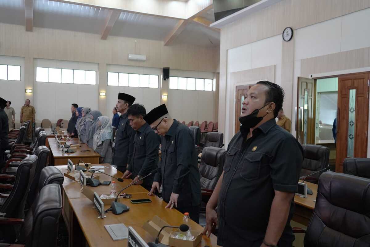 DPRD Kabupaten Sukabumi Paripurna Perdana Tahun 2023