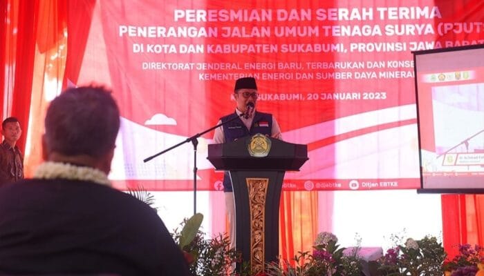 125 unit PJUTS Tersebar di Sukabumi, Fahmi: Terang itu Simbol Produktivitas dan Kebaikan