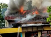 Mengawali 2023, 1 Rumah di Ponorogo Ludes Terbakar