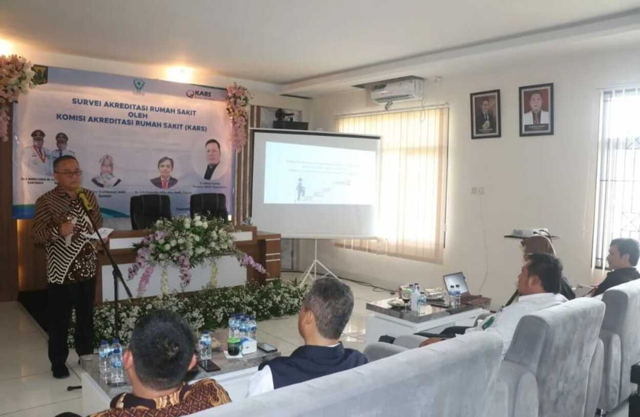 RSUD Sagaranten Kab Sukabumi dalam Akreditasi