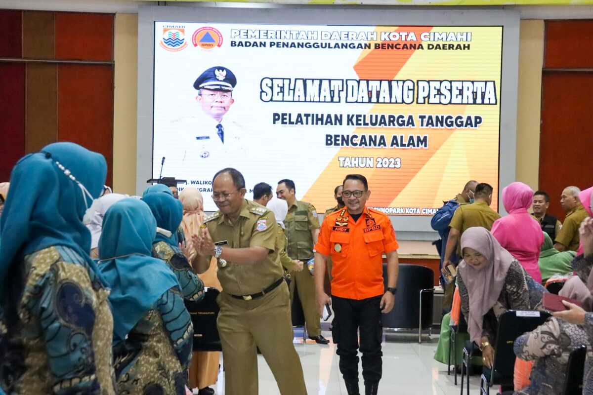 200 Keluarga di Cimahi Ikuti Pelatihan Tanggap Bencana