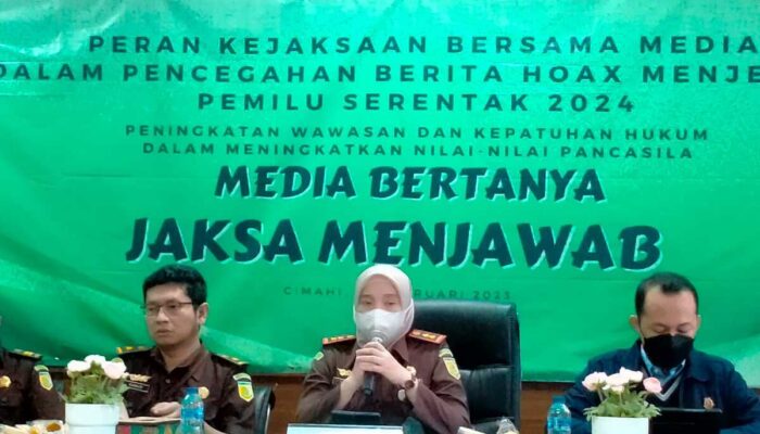 Kejaksaan Negeri Kota Cimahi Ajak Media Bendung HOAX